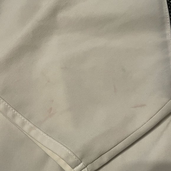 Women’s Weekends By Chico’s White Windbreaker Jacket Size 2 (Large 12) - Picture 4 of 5